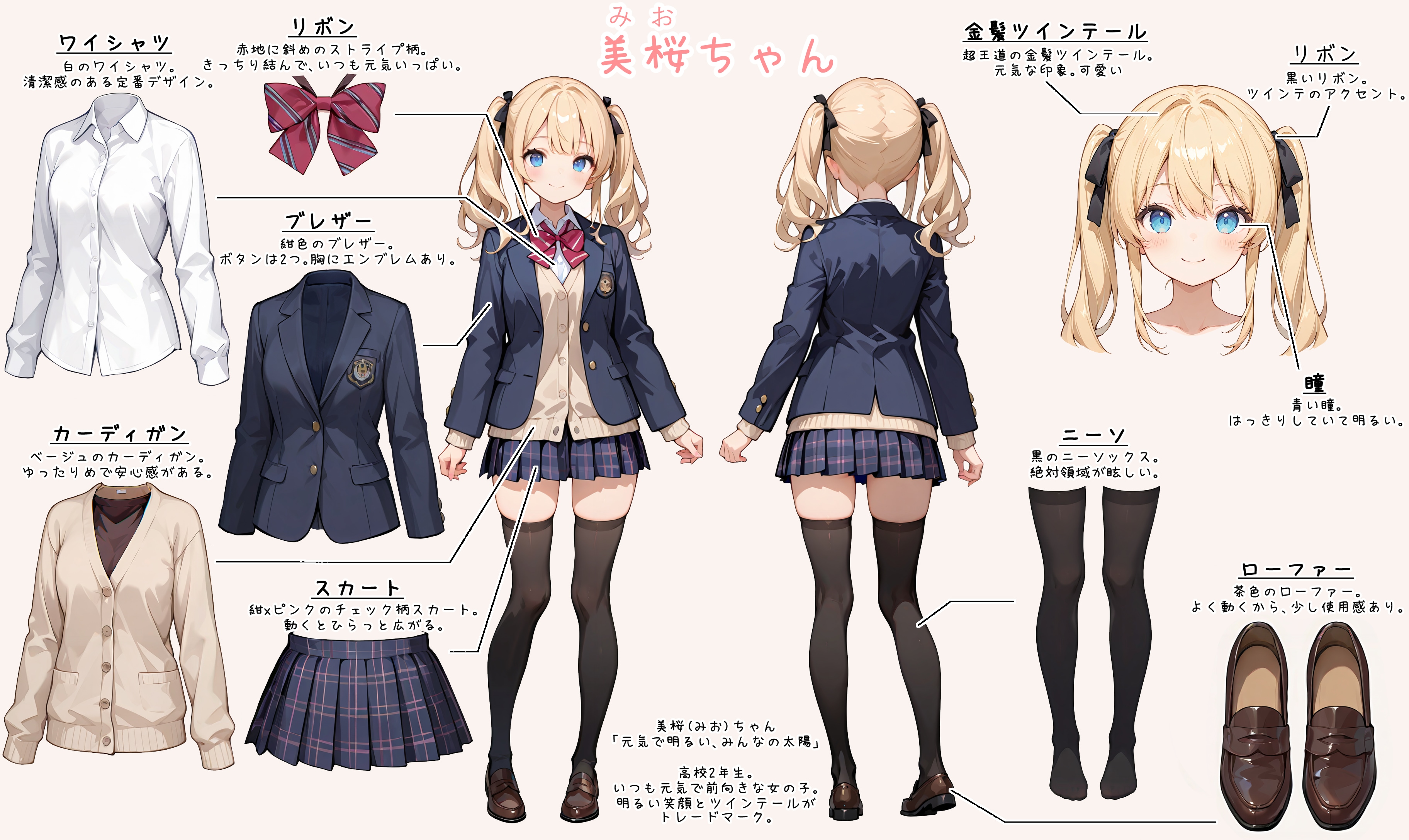 美桜ちゃん美優ちゃん資料集 | の人気AIイラスト・グラビア