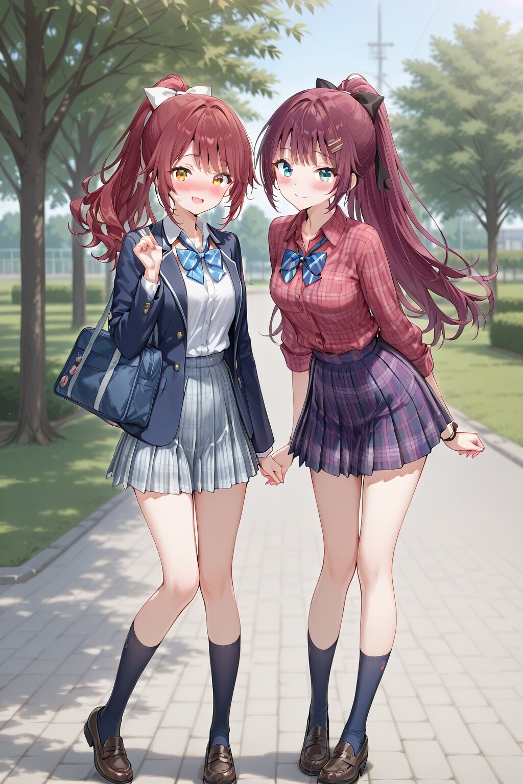 私たち、仲いいでしょー