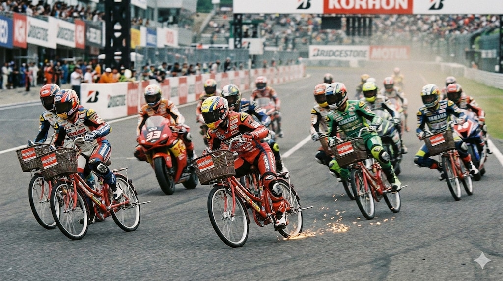 ママチャリ24時間耐久レース