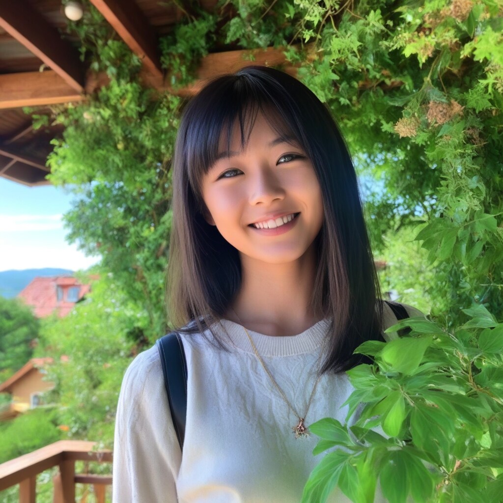 海外家屋と美女２