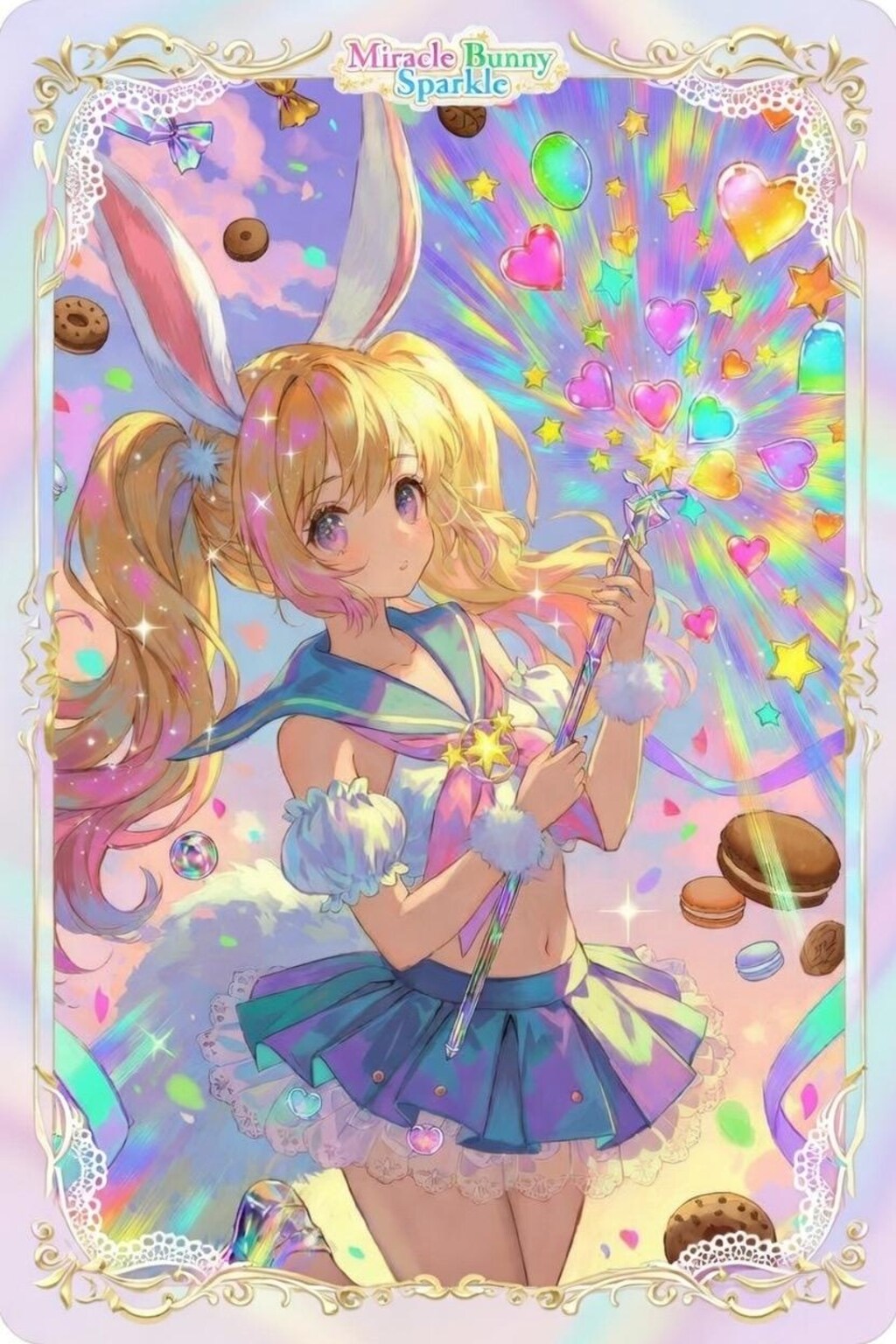 魔法少女　キャラクターシート付き