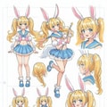 魔法少女　キャラクターシート付き 10枚目