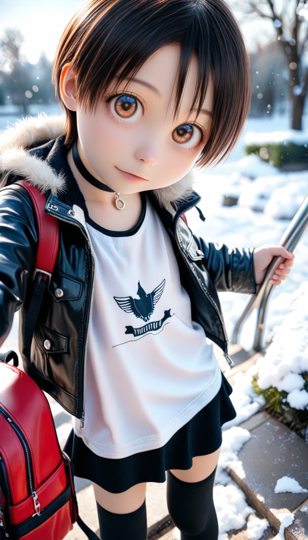 Ｍうら_001_冬の通学路