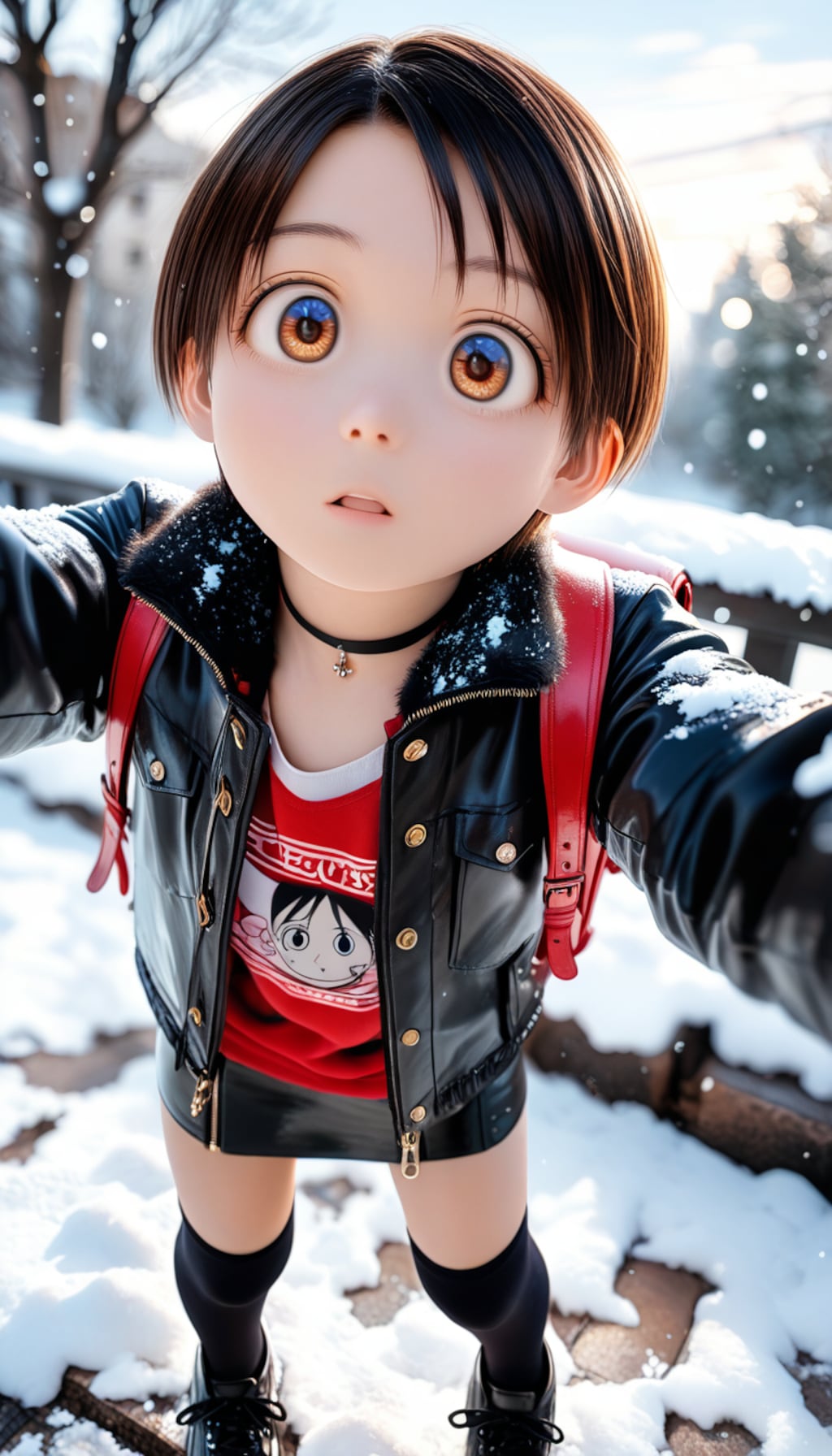 Ｍうら_001_冬の通学路