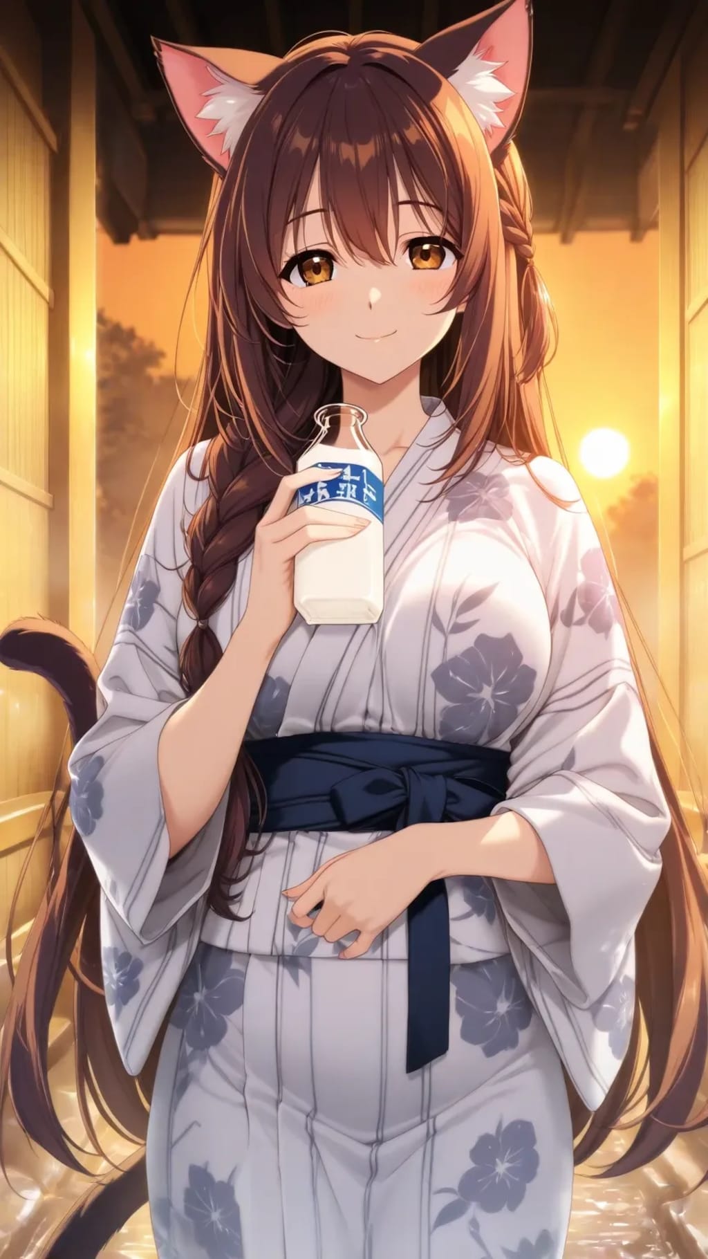 湯あがりのおつかれー！♨️🐱
