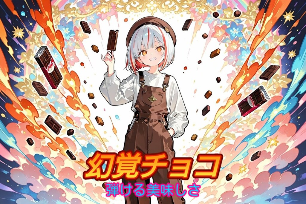 幻覚チョコの広告