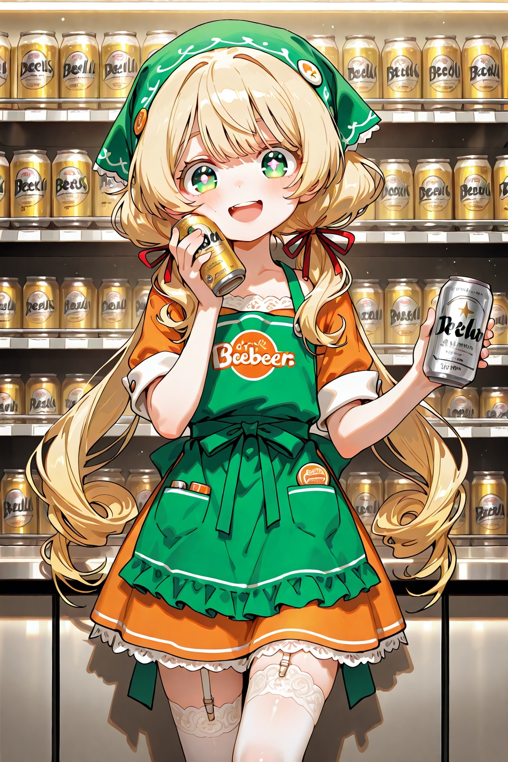 スーパーちちぷい　酒類販売応援　えびすちゃん
