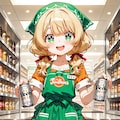 スーパーちちぷい　酒類販売応援　えびすちゃん 4枚目