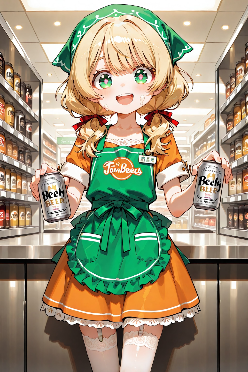 スーパーちちぷい　酒類販売応援　えびすちゃん