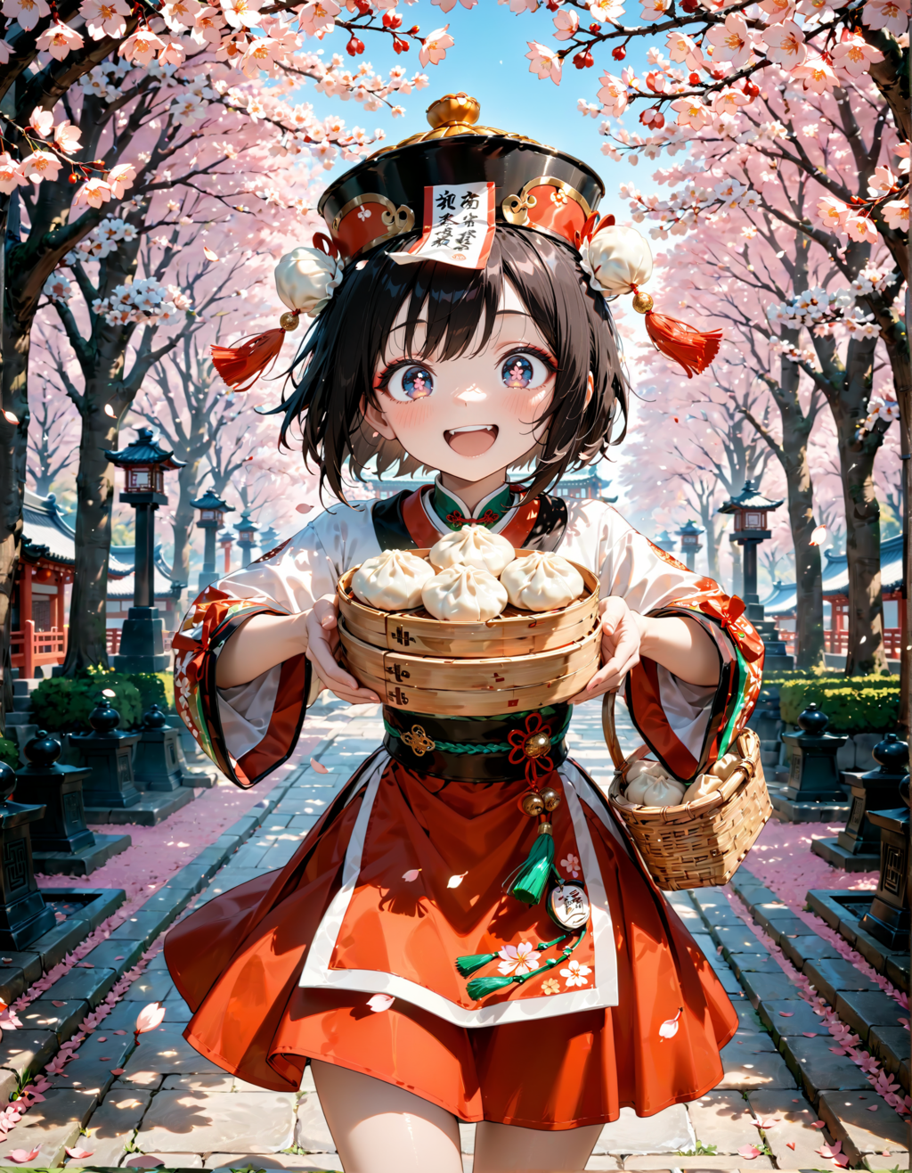 今日は京鼎樓の小籠包の日。さくらの日　その２