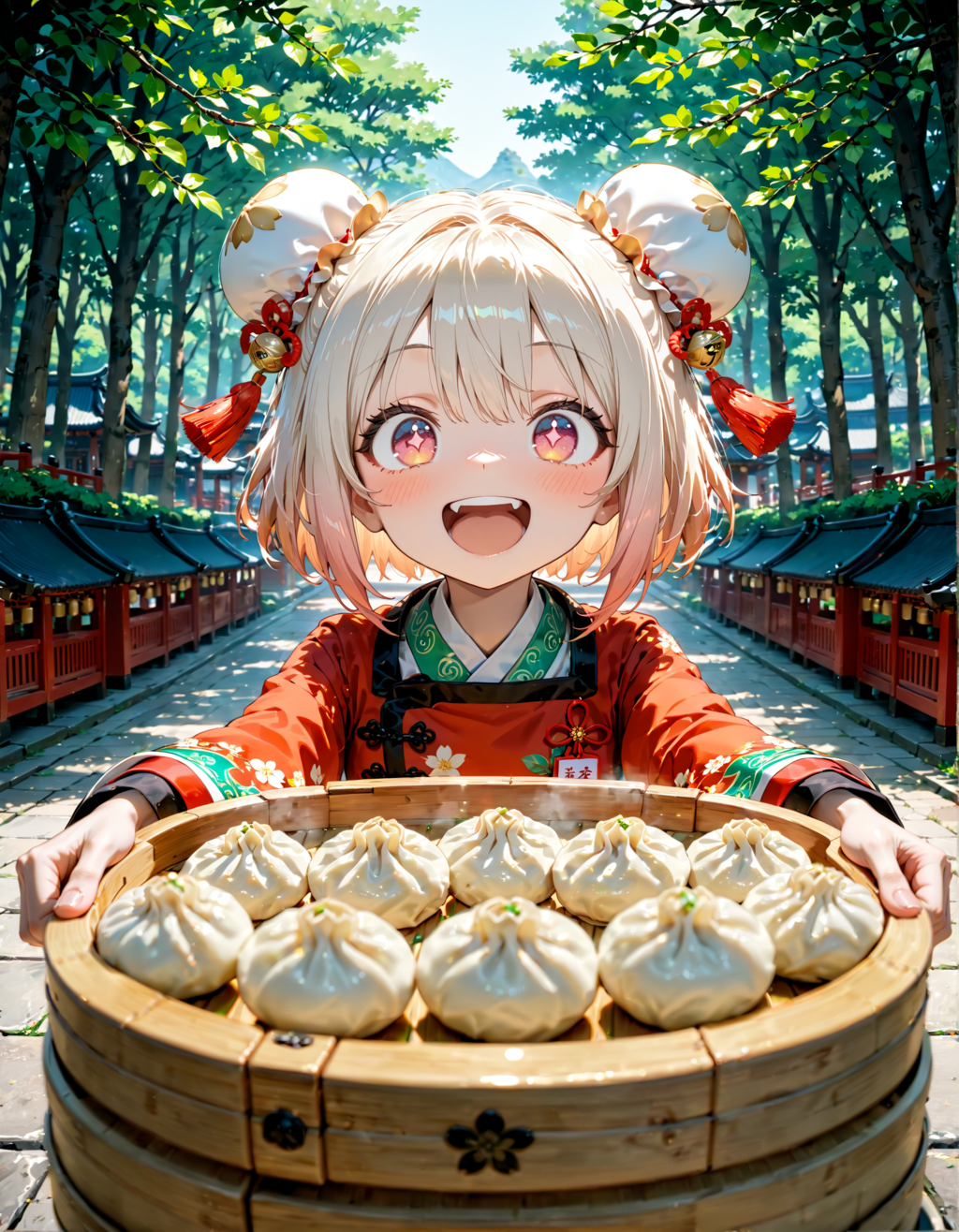 今日は京鼎樓の小籠包の日。さくらの日　その２