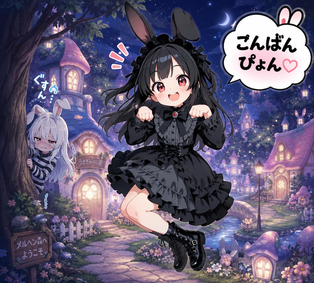 こんばんぴょん♡