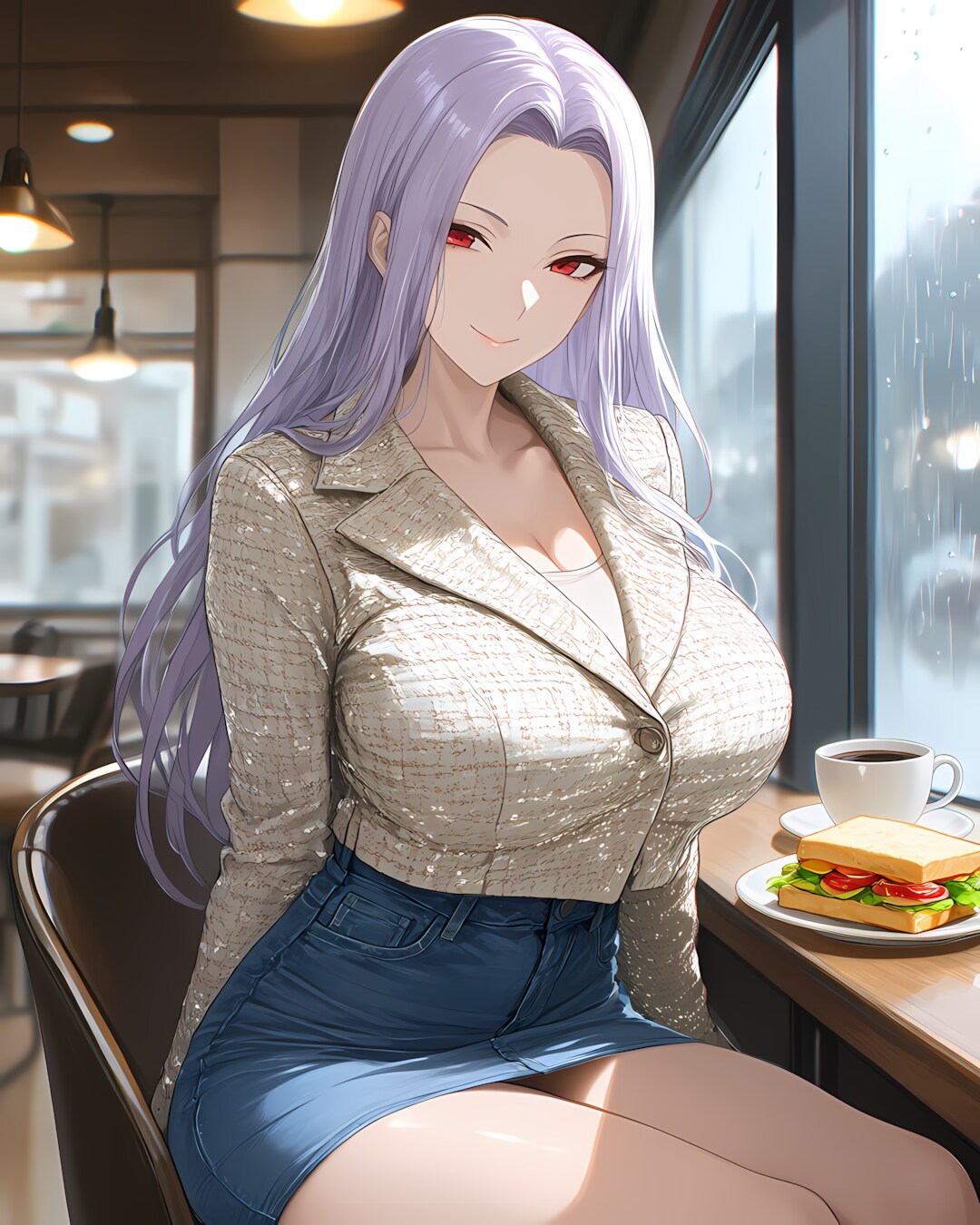 🥪カフェでご褒美ランチ、お疲れ様☕️