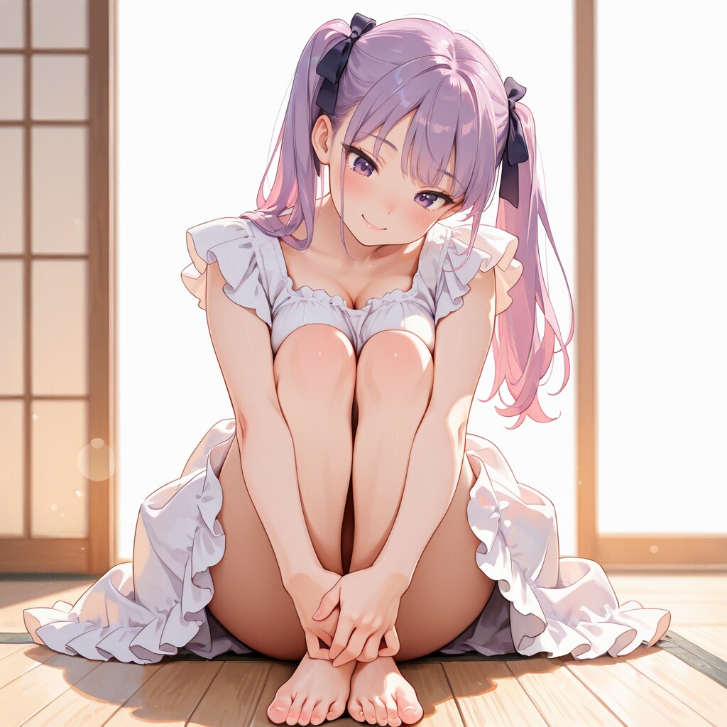 ひなちゃん、ちょっと恥ずかしそう | の人気AIイラスト・グラビア