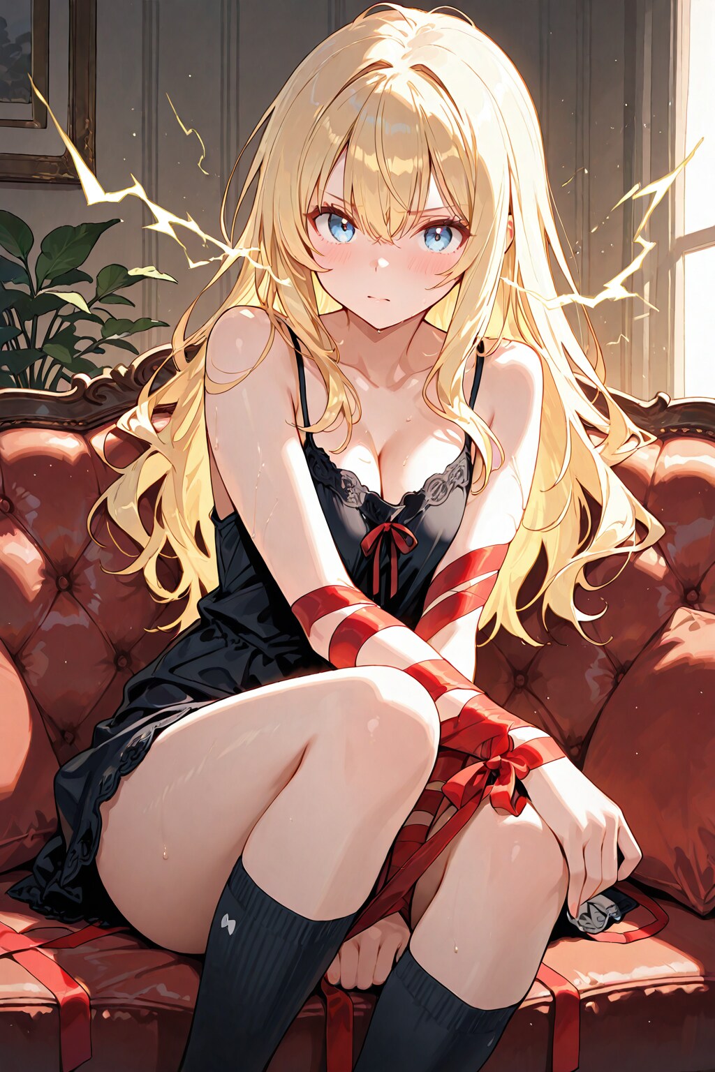 電気タイプのお姉さん1