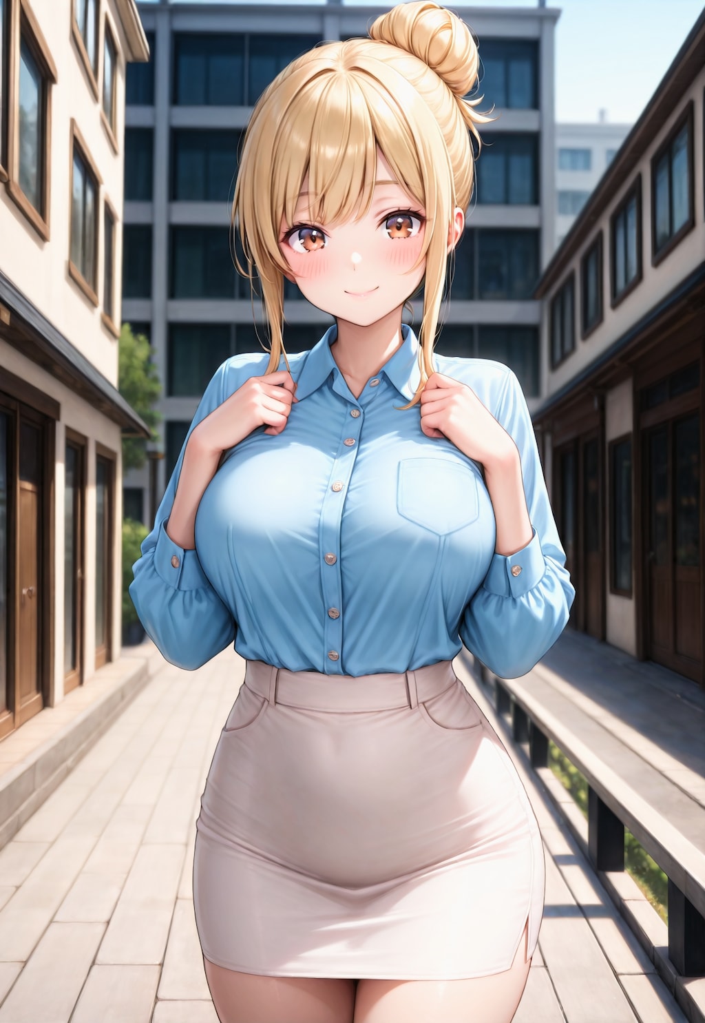 1443（水色のシャツ）