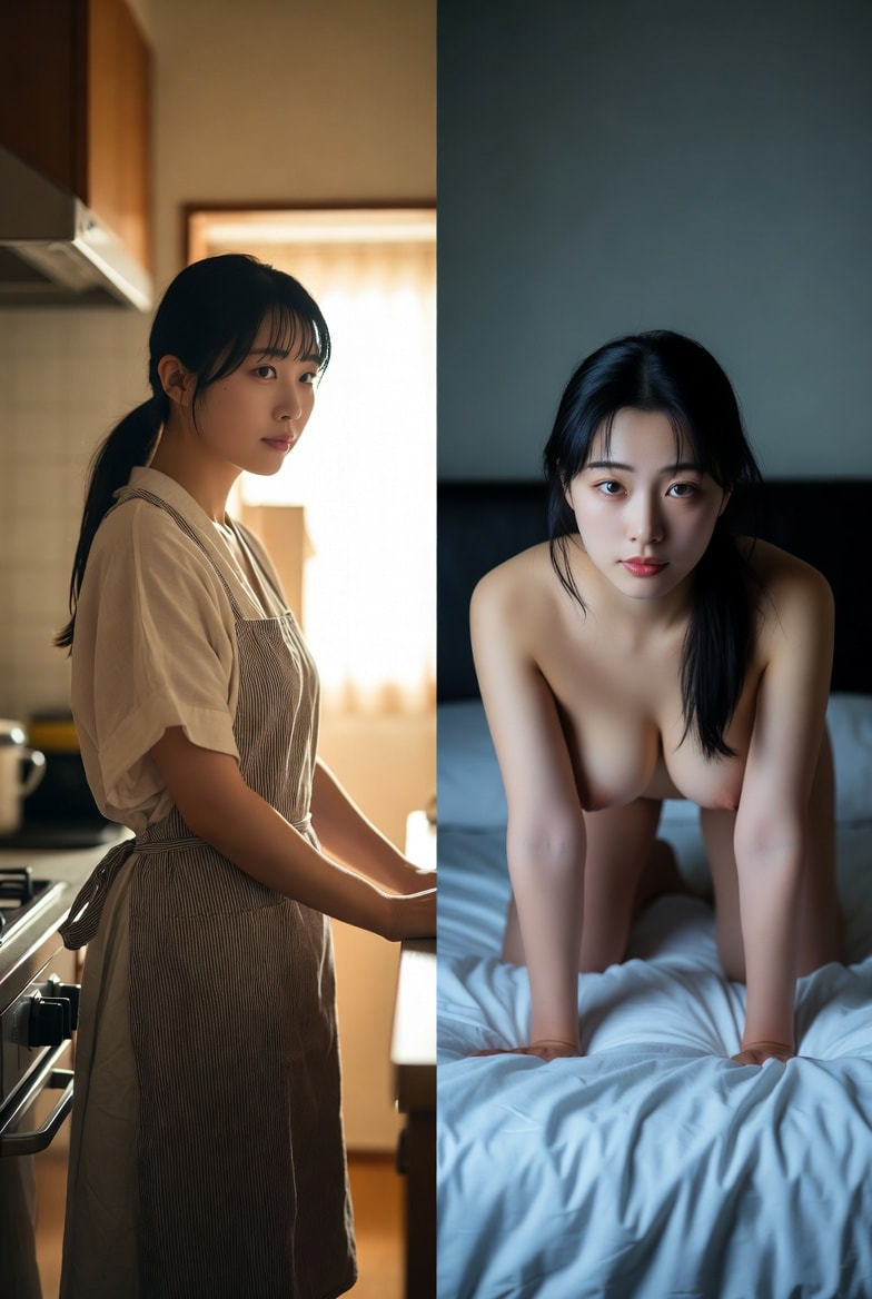 黒髪(実写風205)