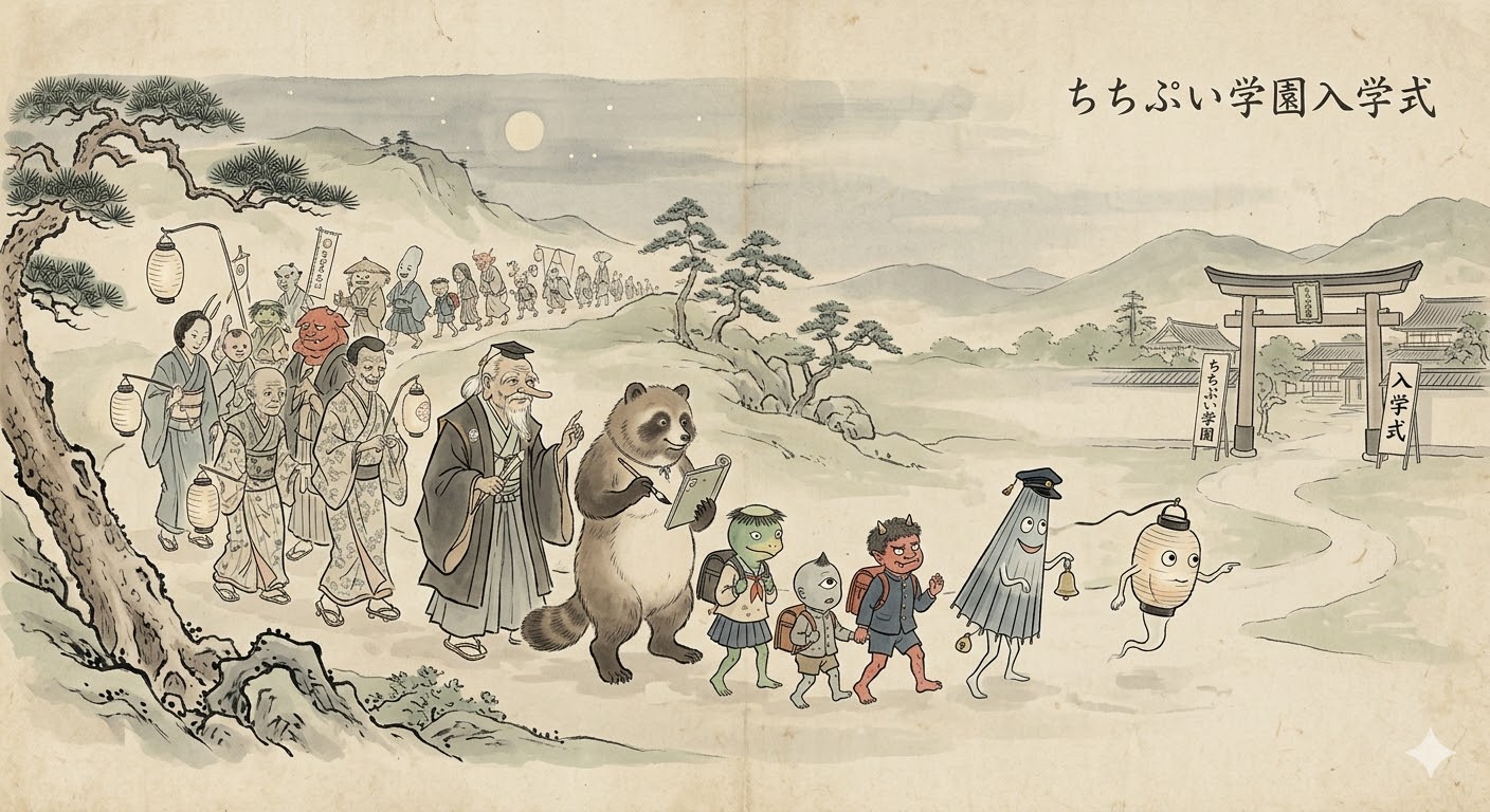 老いも若きも男も女も妖怪も | の人気AIイラスト・グラビア