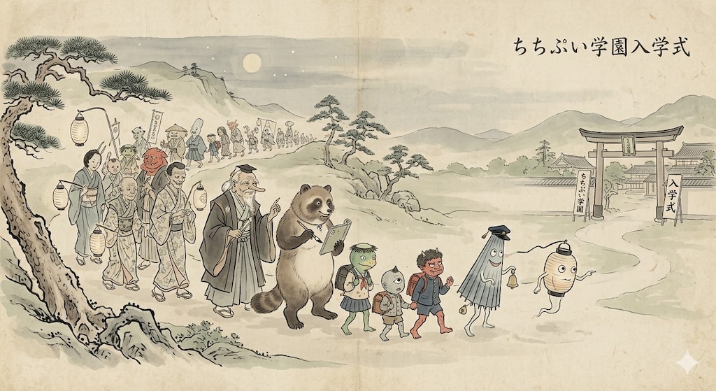 老いも若きも男も女も妖怪も