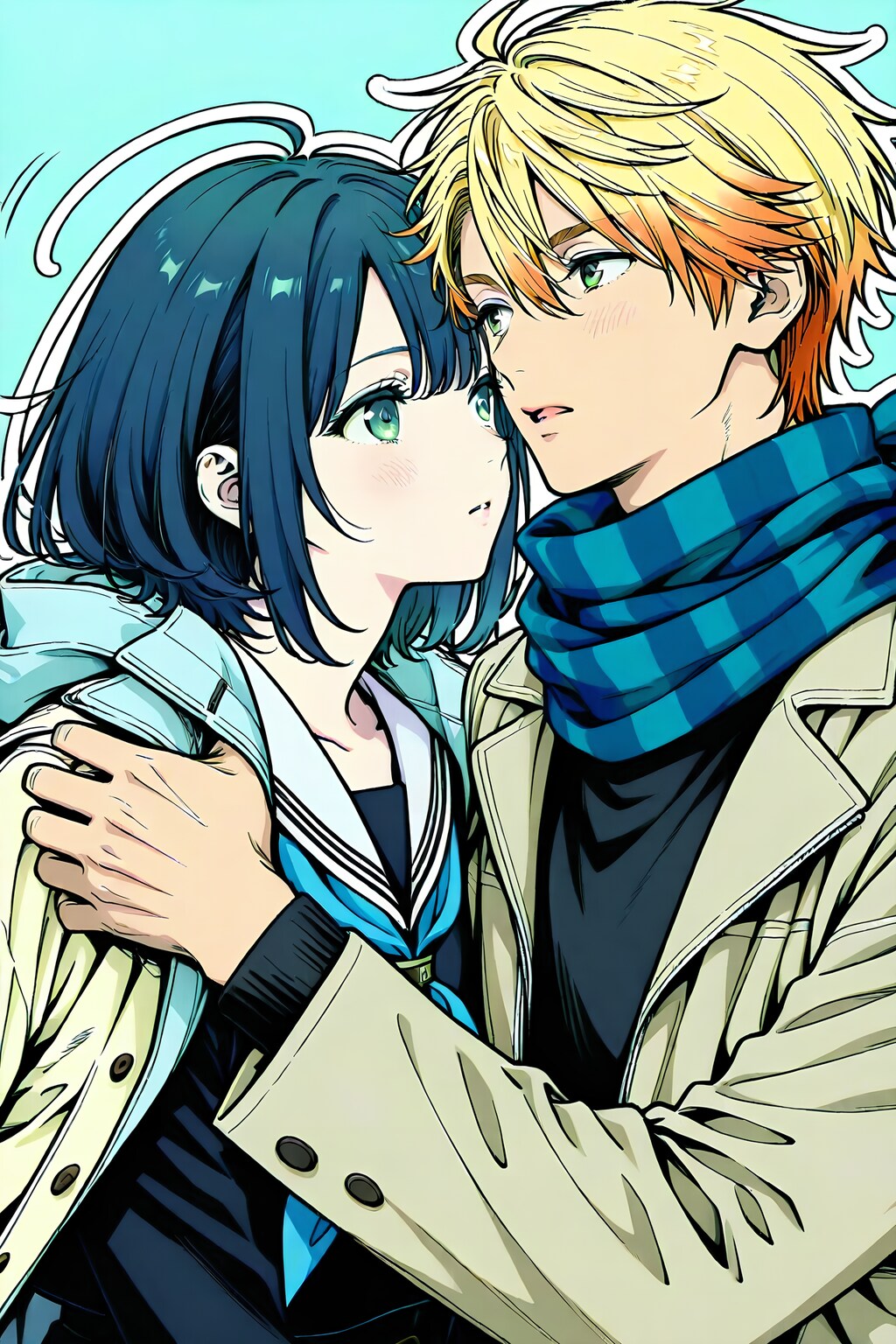 BEHIMOTHさんで冬ソナ風なラノベ表紙風