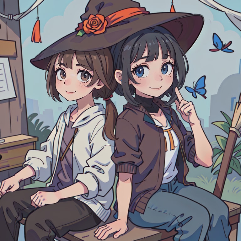 おばあちゃんの帽子