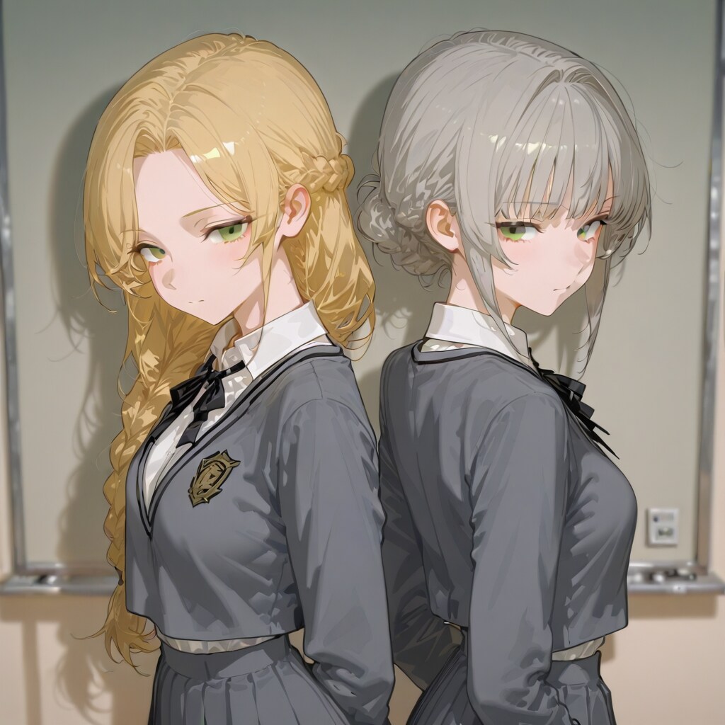 双子姉妹 | の人気AIイラスト・グラビア