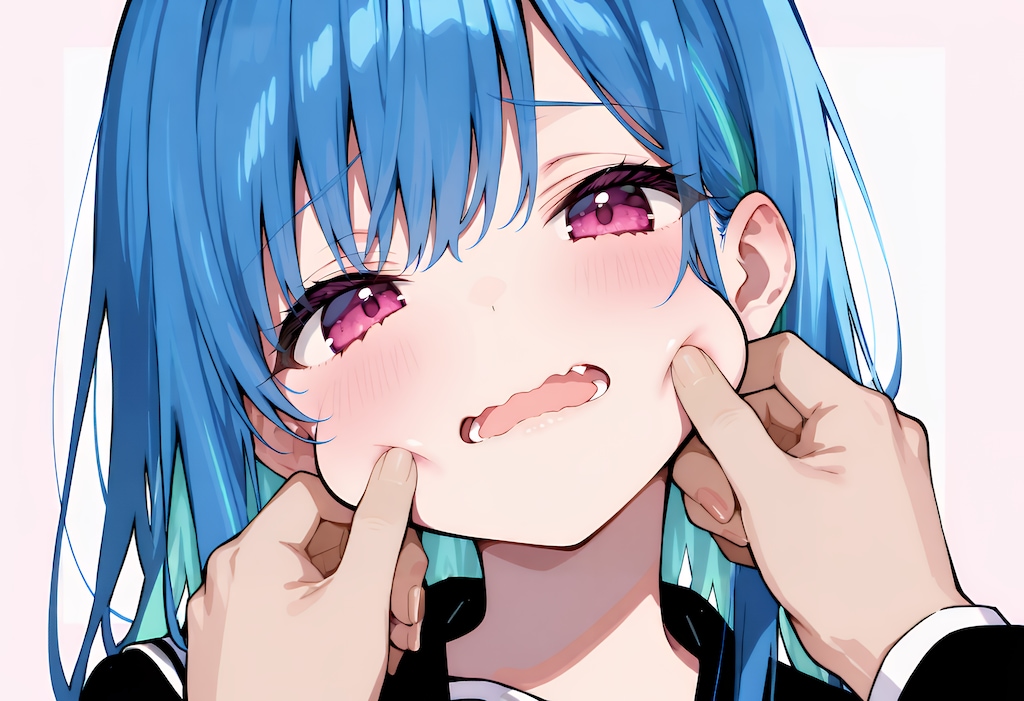 やっぱり頬つねる