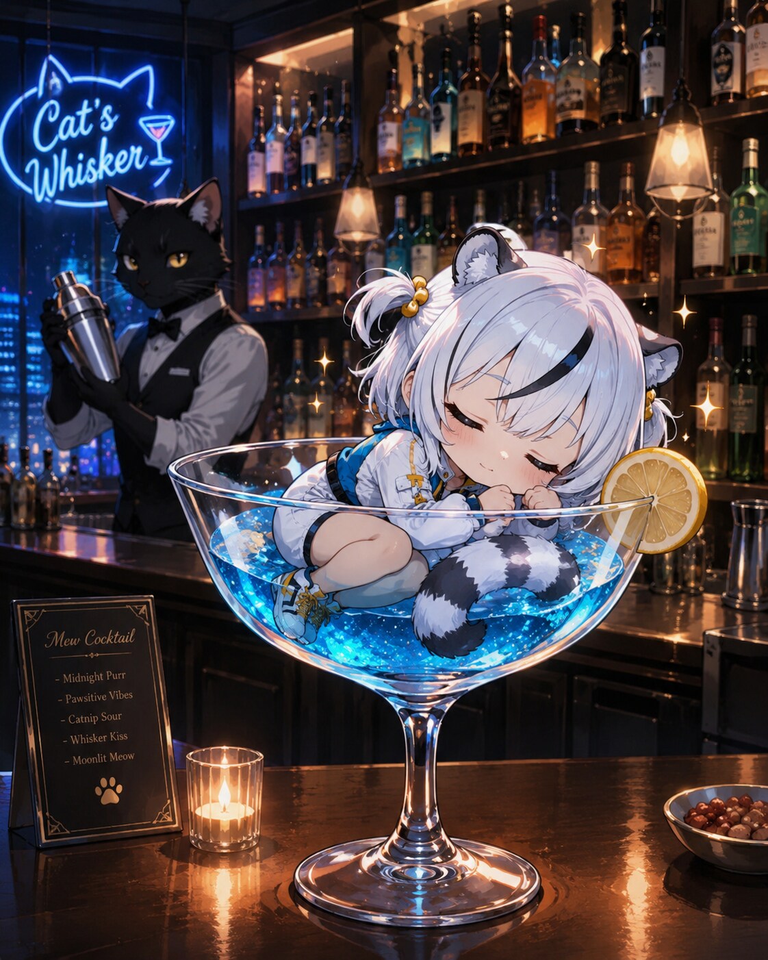 本日のオススメ「Moonlit Purr（ムーンリット・パー）」でございます(∩´∀`∩)💕