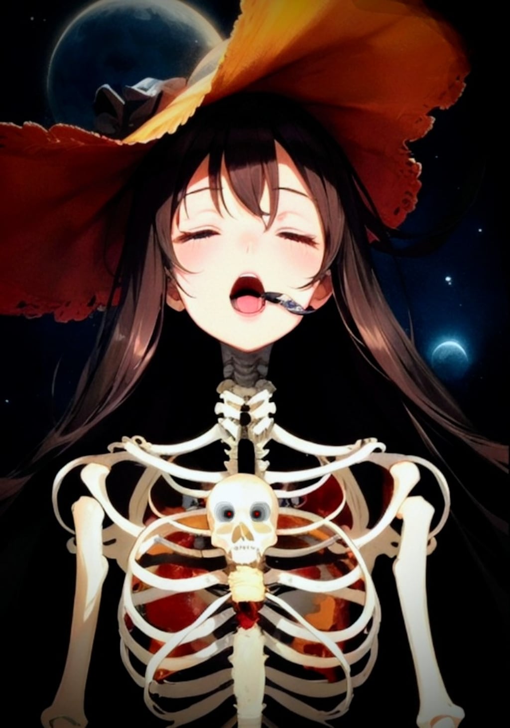 有名イラストをプロンプト化、　　　　　　　　　　　　　　再生成実験結果｡💀