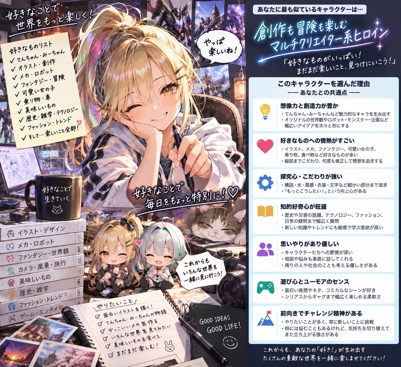AI自己分析＋☆16/100 | の人気AIイラスト・グラビア