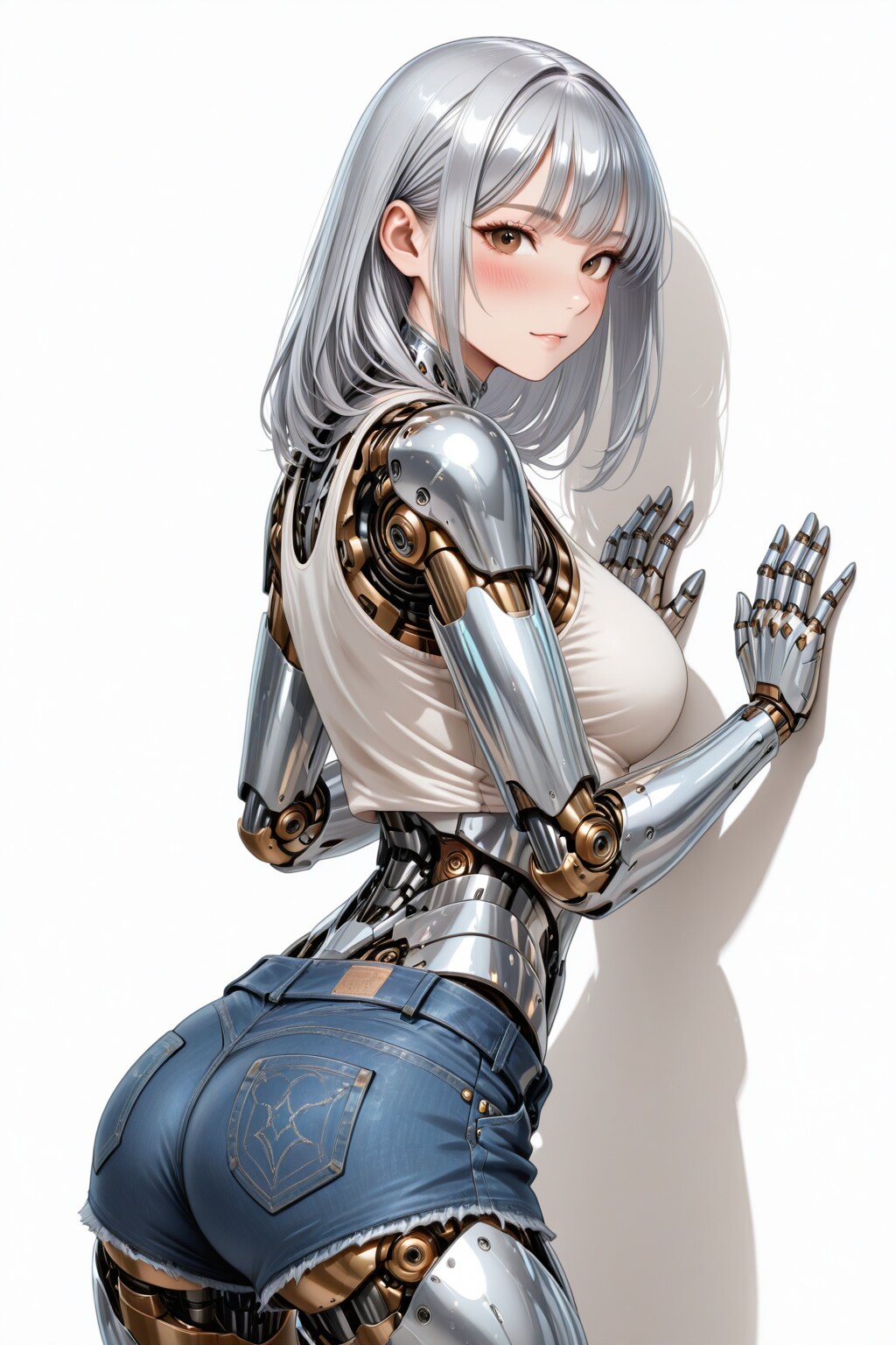 タンクトップとショートショーツ | の人気AIイラスト・グラビア