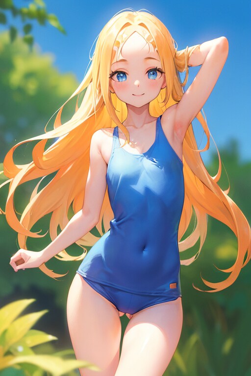 姫乃樹マチルダ　スクール水着