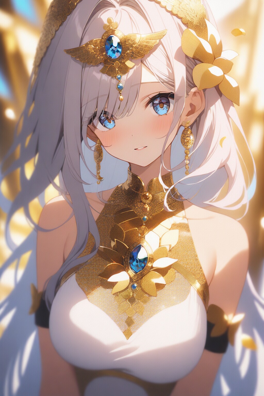 金色モザイク