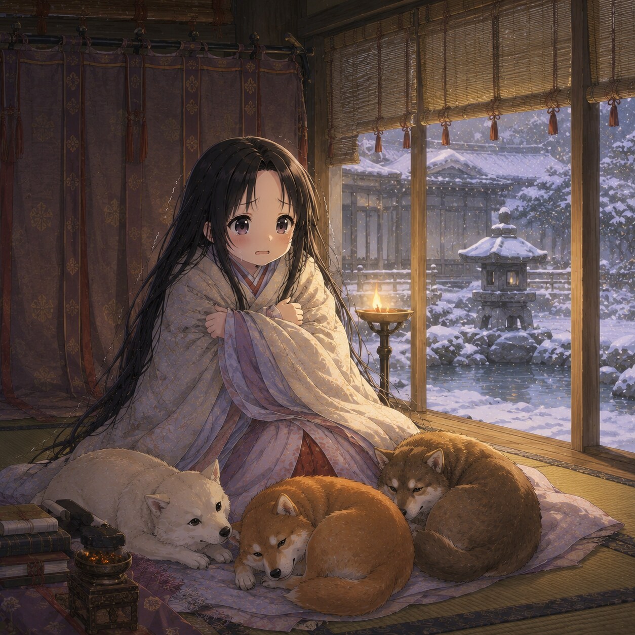 平安貴族幼女 | の人気AIイラスト・グラビア