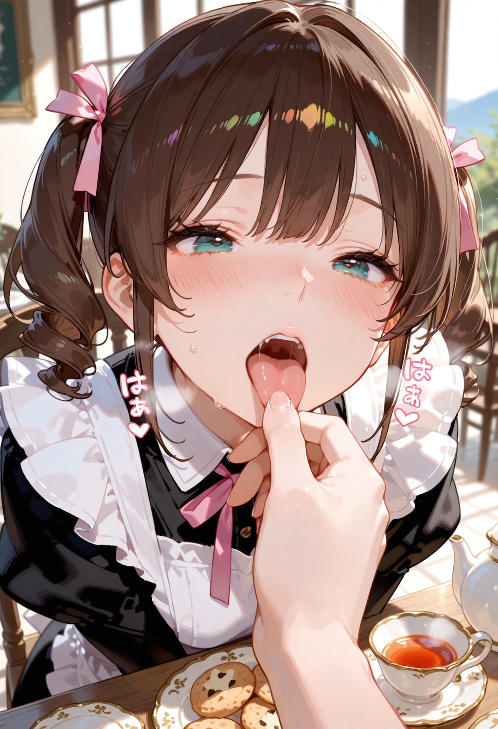 はるかちゃんと遊ぶ。