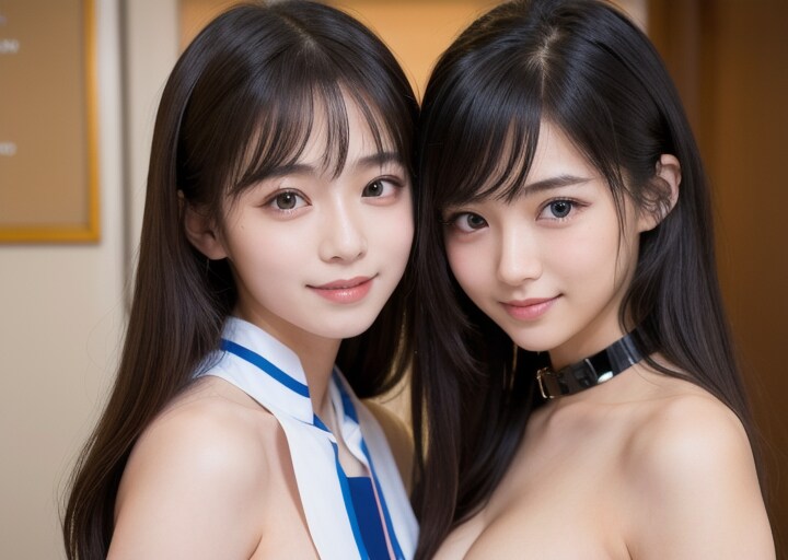 姉妹でご奉仕頑張ります💕