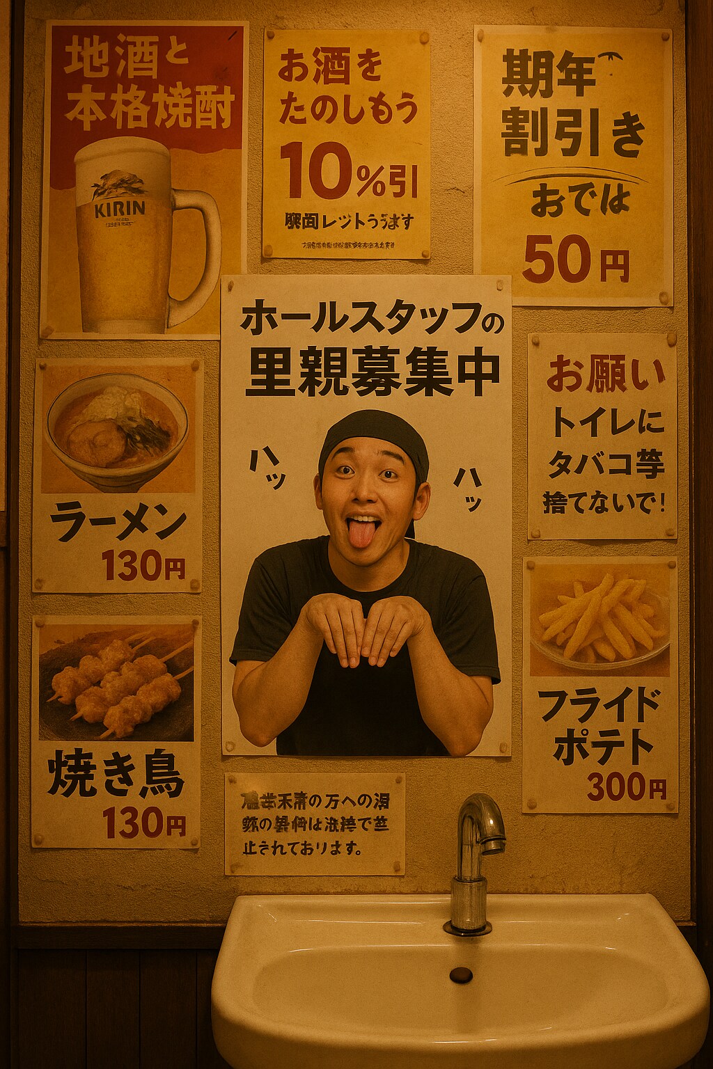 居酒屋のお手洗