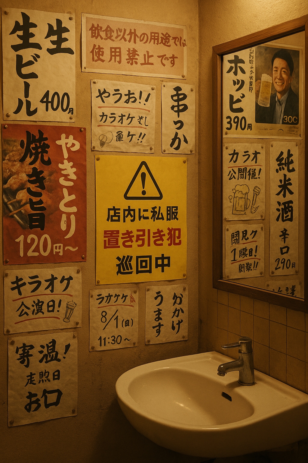 居酒屋のお手洗