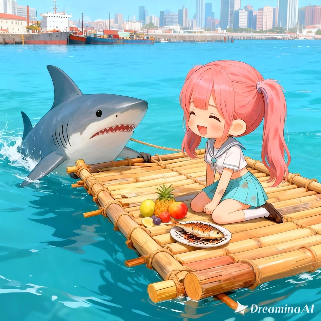 友好的なサメさんでした♪