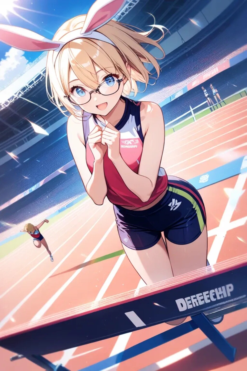 うさぎのように走る❗跳ぶ‼️