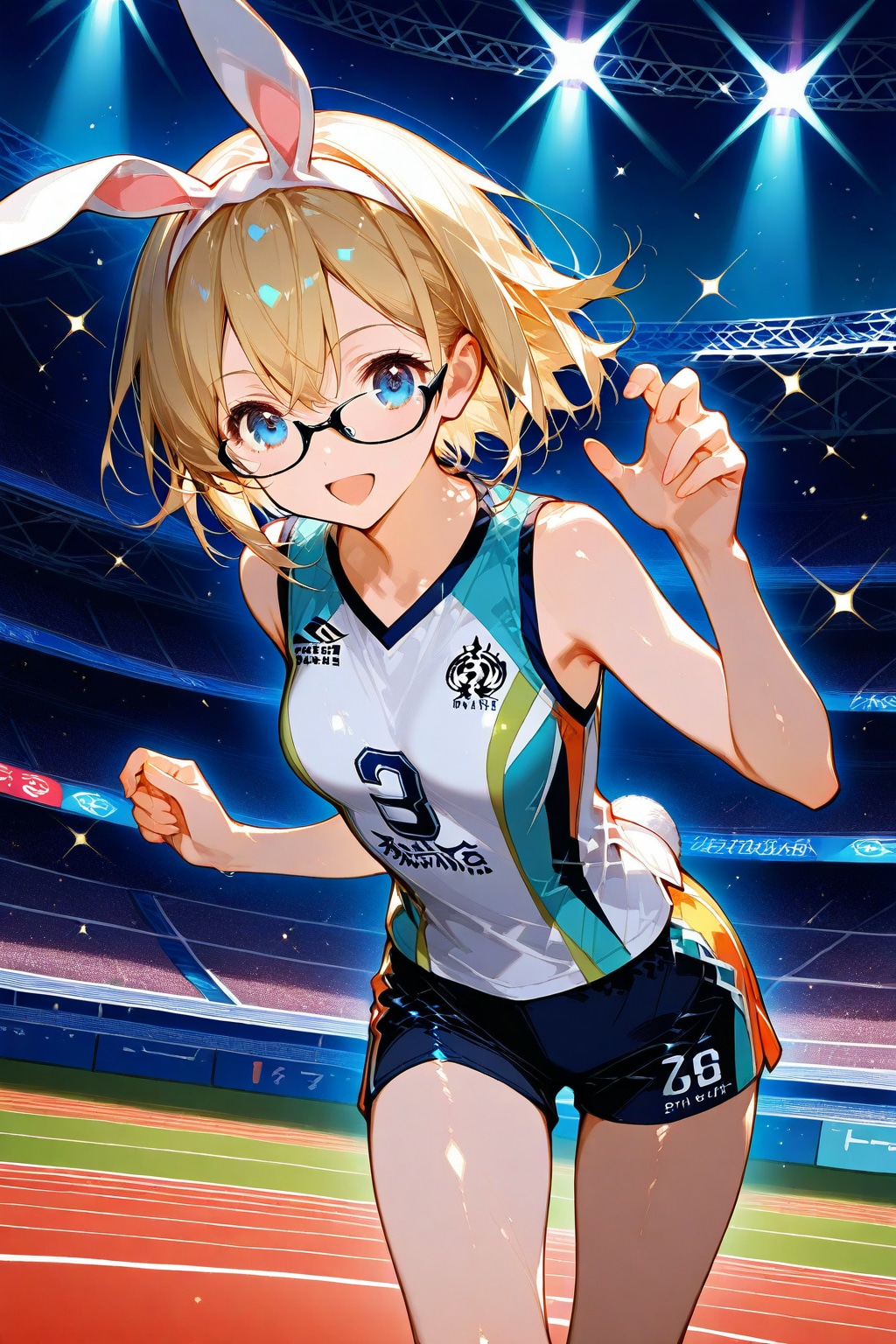 うさぎのように走る❗跳ぶ‼️