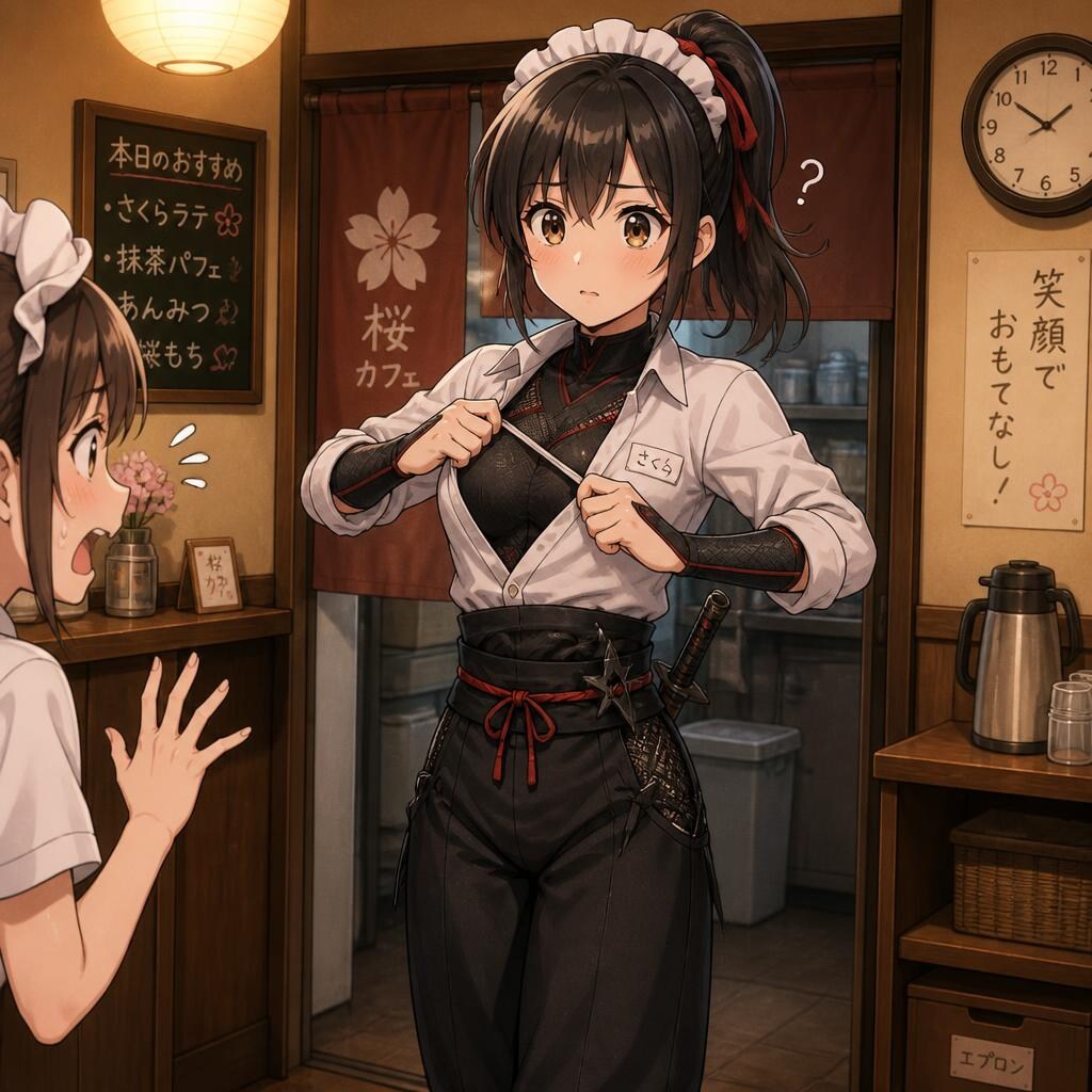 派遣店員忍務完了