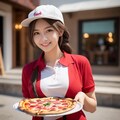 ピザ屋の美人店員 11枚目