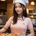 ピザ屋の美人店員 3枚目