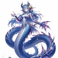 相談役室深海調査担当 深海調査ムームー海竜娘 3枚目