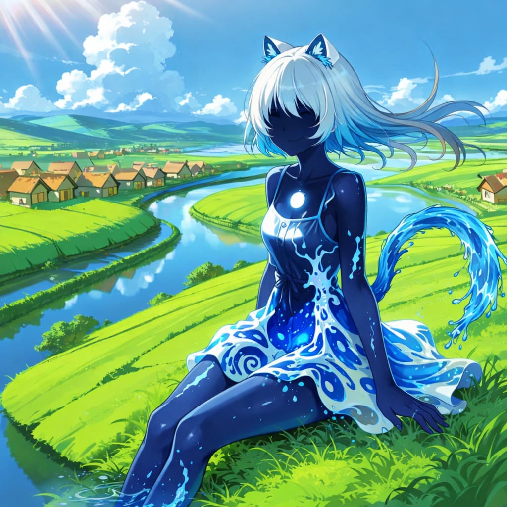 静寂を編む水の少女