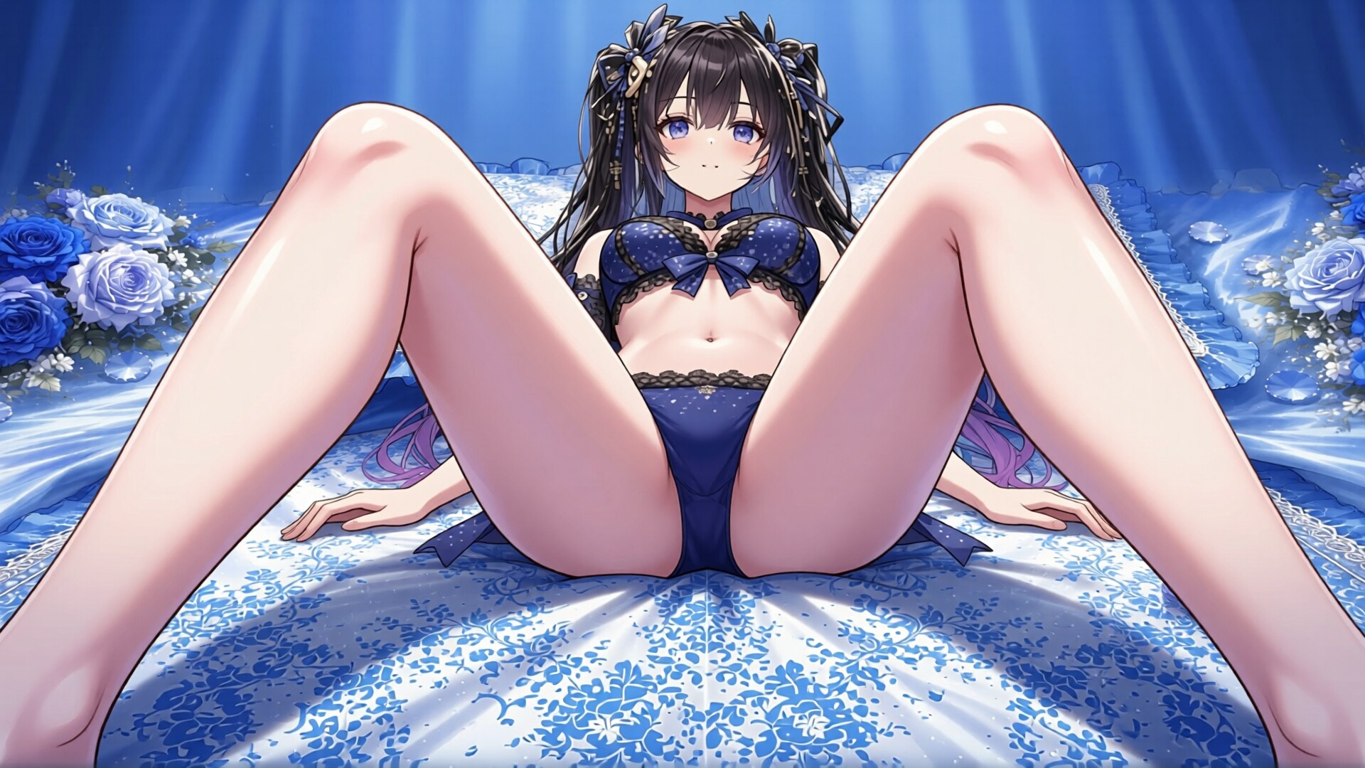 黒髪少女と水着　その4-5