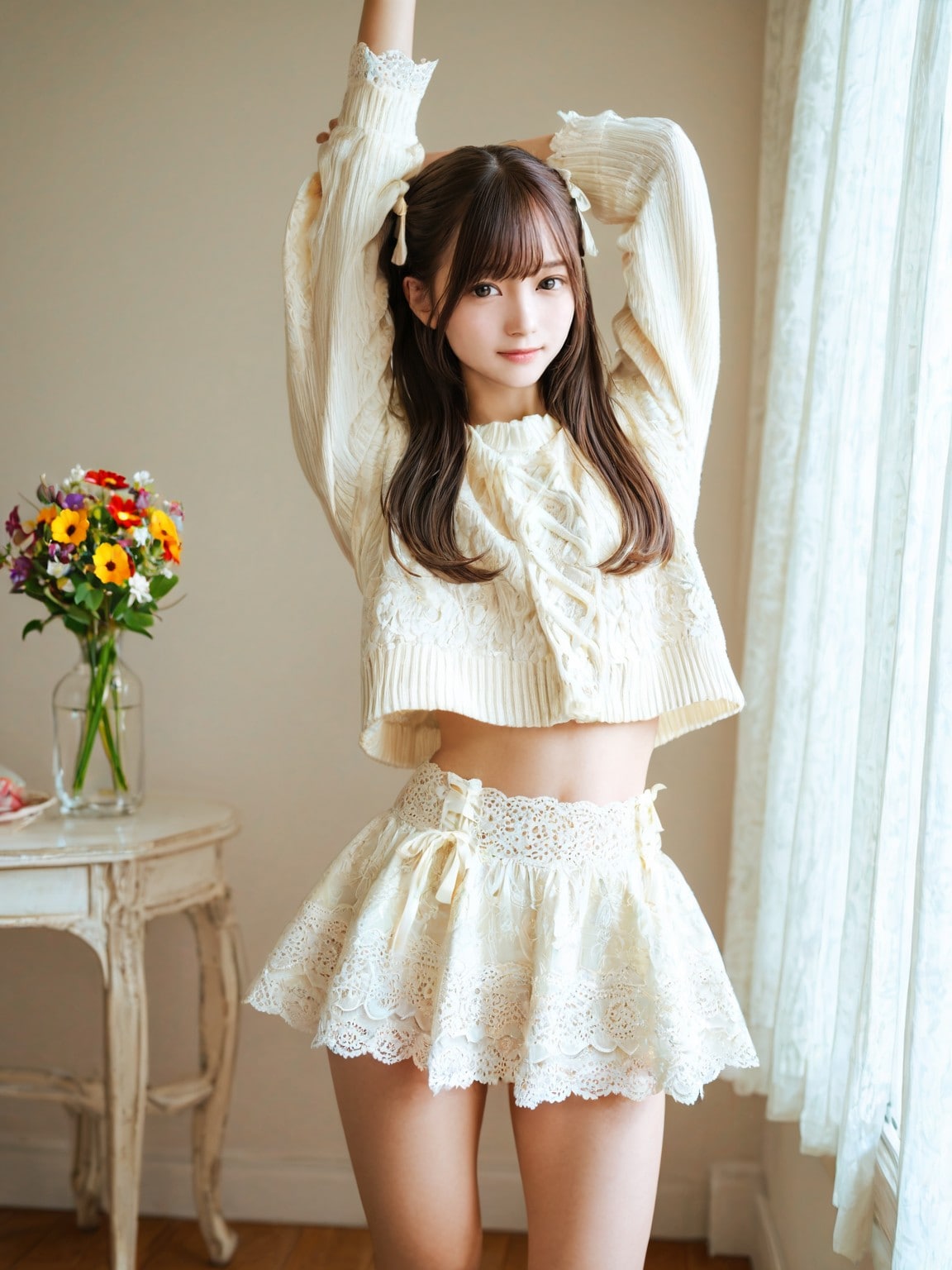 English primrose flower Girl | の人気AIイラスト・グラビア