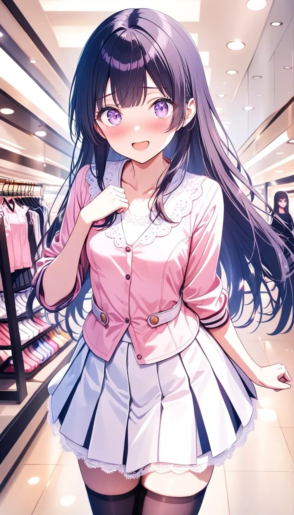 休日デート『まだかなぁ、まだかなぁ……あ！　来たっ！』カイリ（妹ちゃん）