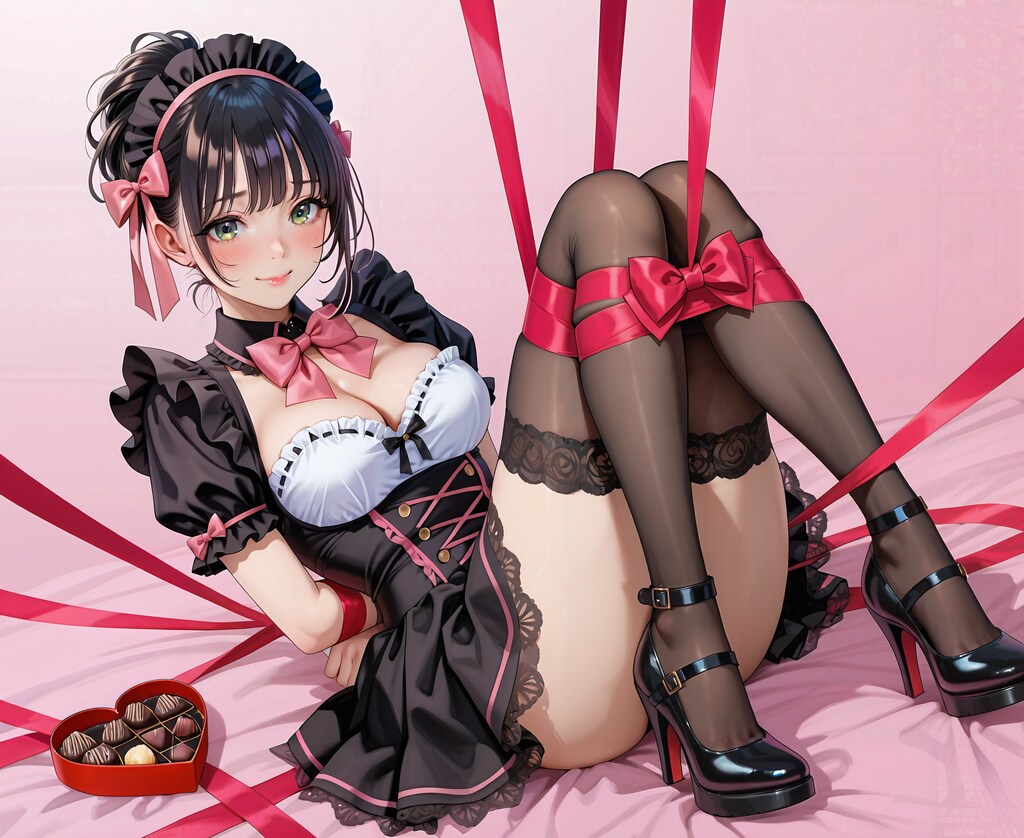私にする？チョコにする？